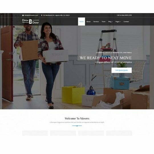 Door to Door – HTML Template Door to Door – HTML Template