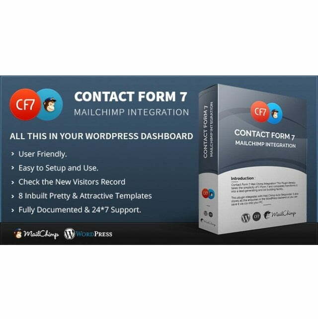 Contact Form 7 Mailchimp Integration – WordPress Plugin Contact Form 7 Mailchimp Integration – WordPress Plugin